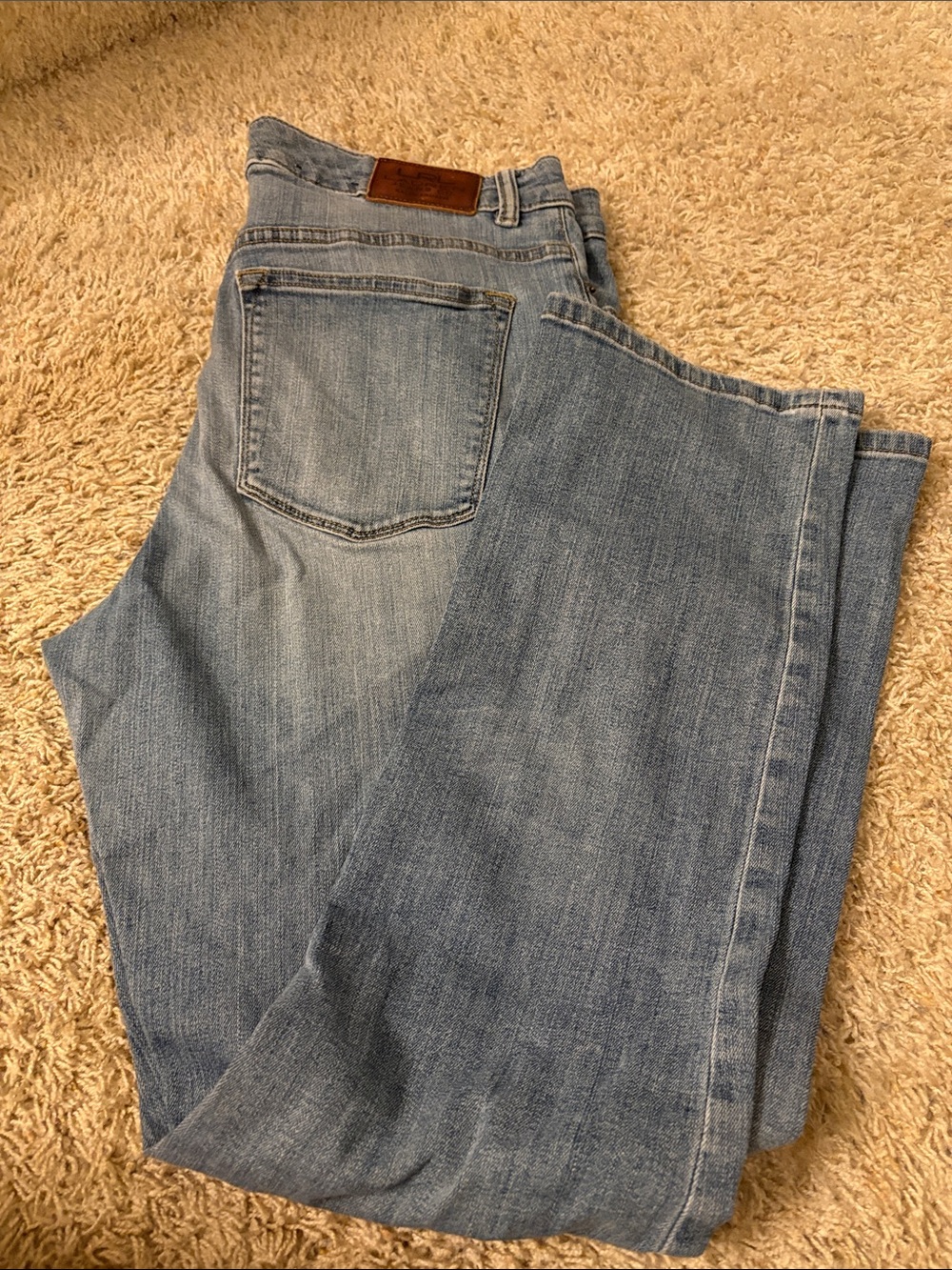 Ralph Lauren Light Blue Straight Leg Jeans